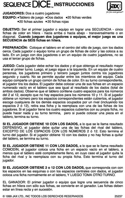 sequence dice rules|sequence instructions pdf.